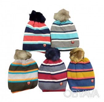 Детская зимняя вязаная шапка. Производсто Украина.
размеры шапок для детей от 0 . . фото 1