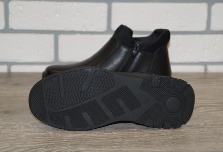 Модные зимние ботинки чёрного цвета. 

Ботинки пошиты из качественной искусств. . фото 11