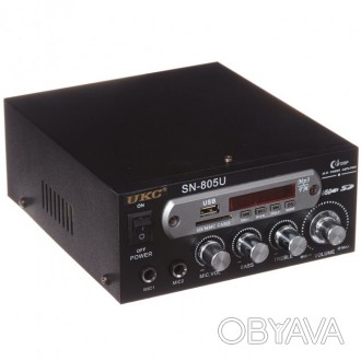Усилитель звука UKC SN-805U  Усилитель звука UKC (SN-805U) - интегральный усилит. . фото 1