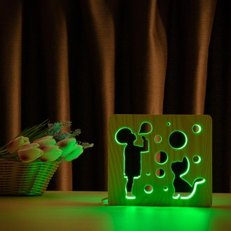 Ночник ArtEco Light LED с пультом управления - добавьте в интерьер детской комна. . фото 10