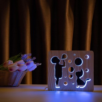 Ночник ArtEco Light LED с пультом управления - добавьте в интерьер детской комна. . фото 9