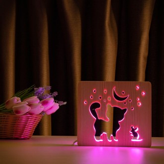 Ночник ArtEco Light LED с пультом управления - добавьте в интерьер детской комна. . фото 7