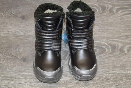 Стильные зимние ботинки для девочки. Оригинальная новая моделька прекрасно подой. . фото 6