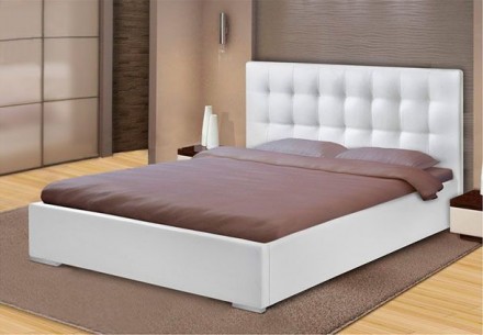 Купить фабричную двуспальную кровать с матрасом недорого можно в нашем мебельном. . фото 2