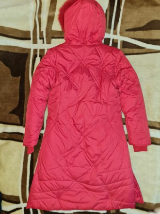 Новое длинное зимнее пальто для подростка или на худенькую девушку ростом около . . фото 3