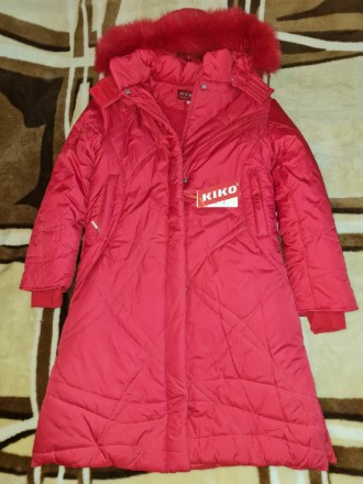 Новое длинное зимнее пальто для подростка или на худенькую девушку ростом около . . фото 2