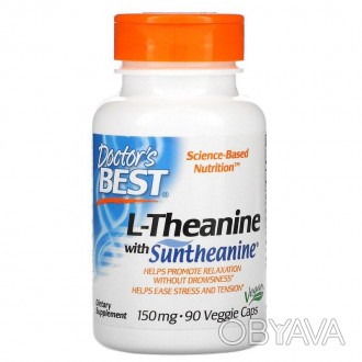  Doctor s BEST L-Theanine 150 mg научно разработанный комплекс питания, способст. . фото 1