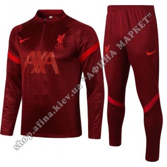 Купить спортивный костюм футбольный для мальчика Ливерпуль 2022 Red Nike в Киеве. . фото 2