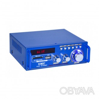 Усилитель звука с радио и Bluetooth UKC SN-3636BT Качественный и чистый звук осн. . фото 1