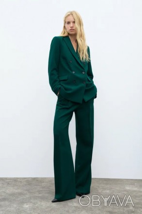 Двубортный пиджак /блейзер Zara (размер S/М)