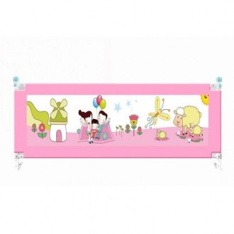 Защитная сторона барьера кровати с внешним Pocket-Net Baby Baby 150 см Pink. Киев. фото 1 Защитная сторона барьера кровати с внешним Pocket-Net Baby Baby 150 см Pink. Киев. фото 1