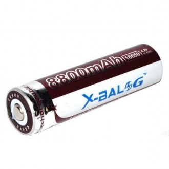 Аккумулятор Li-ion 18650 8800mAh 4.2V Purple X-Balog. Київ. фото 1 Аккумулятор Li-ion 18650 8800mAh 4.2V Purple X-Balog. Київ. фото 1
