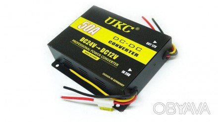 Прибор инвертор DC/DC 24v-12v 50A предназначен для преобразования электричества . . фото 1