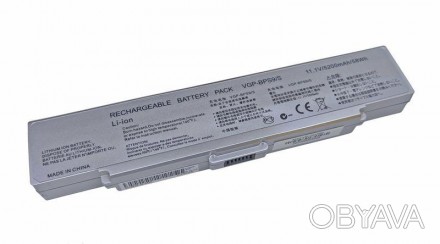 Аккумуляторная батарея для ноутбука Sony VGP-BPS9B VAIO VGN-NR260E 11.1V Silver . . фото 1