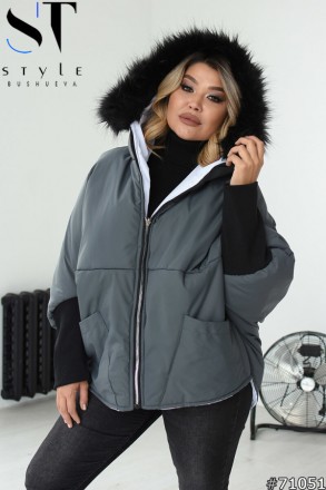 Двухсторонняя куртка в классическом стиле идеальна для зимних прогулок. Модель н. . фото 10