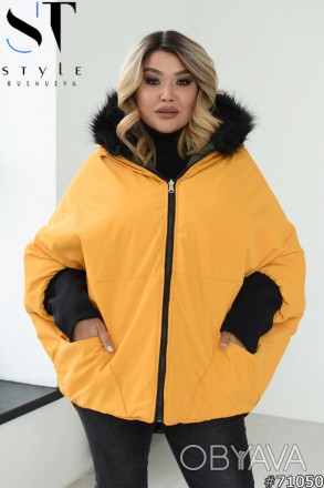 Двухсторонняя куртка в классическом стиле идеальна для зимних прогулок. Модель н. . фото 1