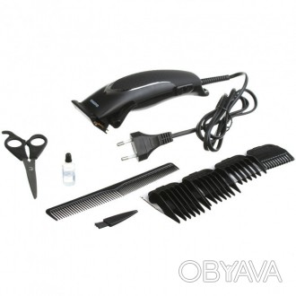 Профессиональная машинка для стрижки волос Gemei GM-809.Надежная и качественная . . фото 1