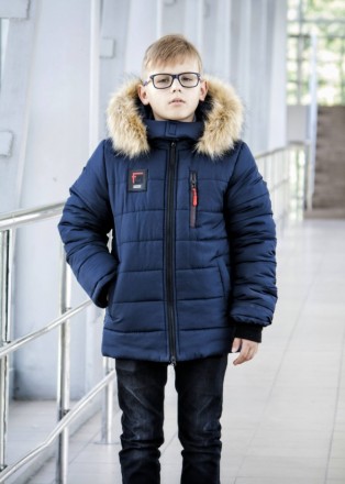Зимняя куртка на мальчика “Классик”
р-р 30-40 
рост 122 -152 см
Температурный ре. . фото 4