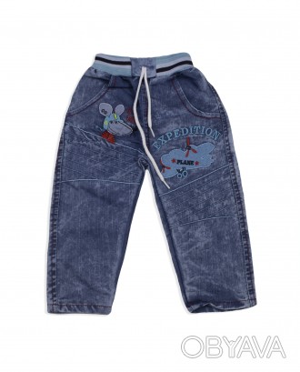 Джинсы для мальчика   Отличные джинсы на каждый день. Прямой фасон со стандартно. . фото 1