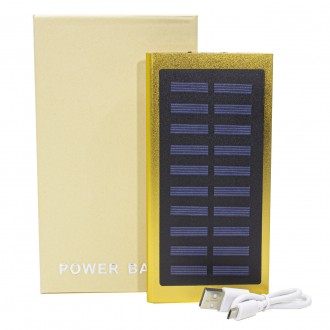 Power Bank Solar Water Cube c двумя USB портами для зарядки устройств и солнечно. . фото 9