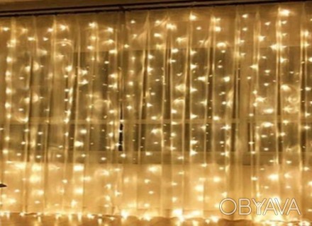 Светодиодная LED гирлянда - это уникальный способ декоративно - светового оформ. . фото 1