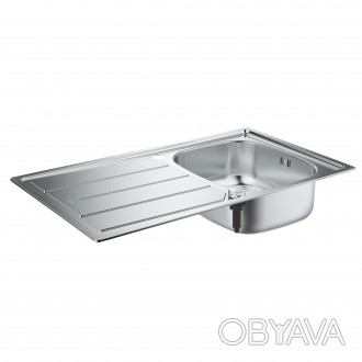 Кухонная мойка Grohe Sink 31552SD0 изготовлена из нержавеющей стали, что гаранти. . фото 1