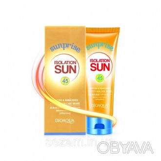 Солнцезащитный водостойкий крем BIOAQUA Sun Screen 45+SPF 80 гр. защита кожи от