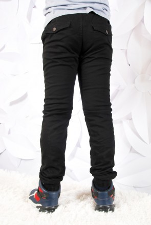 Черные котоновые школьные брюки для мальчика на флисе
Пояс на широкой мягкой рез. . фото 4