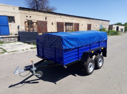 продам двухосный прицеп. Киев. фото 1 продам двухосный прицеп. Киев. фото 1