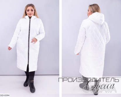 Женская Зимняя Длинная Куртка Батал Черная, Белая, Синяя
Код 015238
Размер: 50-5. . фото 1