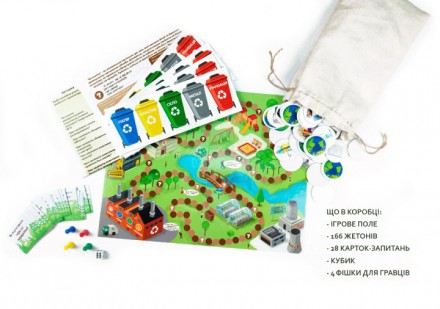 Детская обучающая настольная игра "Экологика" 1319-UM
Экологика — это позн. . фото 3