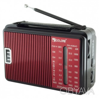Отличный стильный радиоприемник Golon RX A 08 AC, с современным дизайном станет . . фото 1