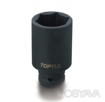 Головка торцевая длинная TOPTUL 3/4" 32мм ударная KABE2432. . фото 1