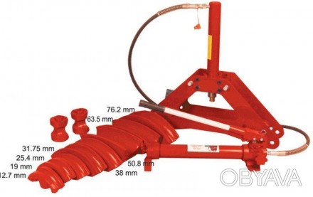 Гідравлічний трубогиб TORIN TRA1001 призначений для точної згинання газових, вод. . фото 1