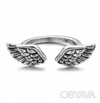 Женское Мужское кольцо бижутерия крылья каблучка перстень
