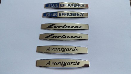 Эмблемы на крыло /значки :
Mercedes / blueefficiency/ avantgarde/ brabus/ Lorin. . фото 2