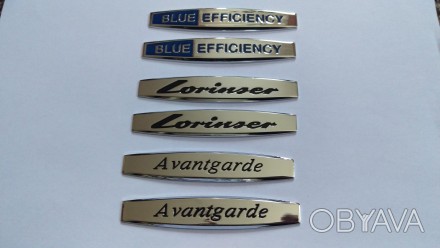 Эмблемы на крыло /значки :
Mercedes / blueefficiency/ avantgarde/ brabus/ Lorin. . фото 1