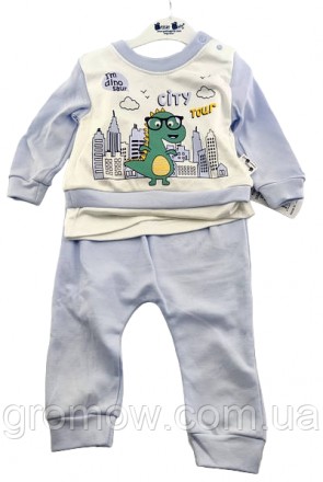 Костюм 3, 6, 9, 12 місяців Туреччина на хлопчика для новонародженого трикотажног. Хмельницький. фото 1