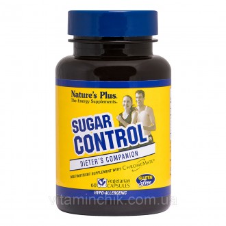 Блокатор Сахара, Sugar Control, Natures Plus, 60 гелевых капсул. Киев. фото 1 Блокатор Сахара, Sugar Control, Natures Plus, 60 гелевых капсул. Киев. фото 1