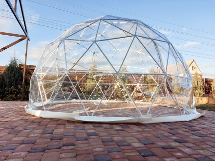 В наличии купольные шатры для всесезонной эксплуатации размер ф4м. каркас металл. . фото 3