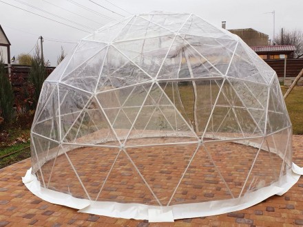 В наличии купольные шатры для всесезонной эксплуатации размер ф4м. каркас металл. . фото 11