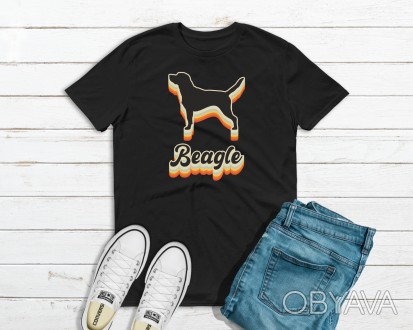 Футболка с печатью для мужчин Dogs (XS, S, M, L, XL, XXL ).
- В наличии есть муж. . фото 1