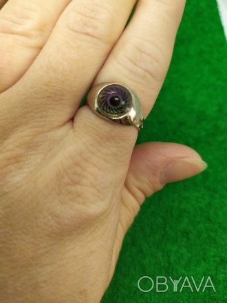 Кольцо настроения Глаз (кольцо хамелеон)
 
Очаровательное регулируемое кольцо с . . фото 1