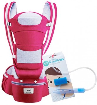 Хипсит кенгуру переноска Baby Carrier 6 в 1 Красный + детский назальный аспирато. Киев. фото 1 Хипсит кенгуру переноска Baby Carrier 6 в 1 Красный + детский назальный аспирато. Киев. фото 1