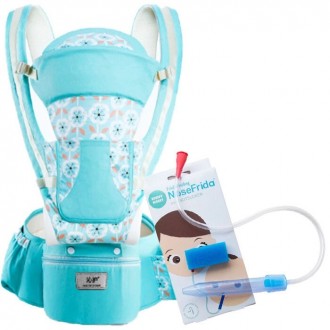Хипсит кенгуру переноска Baby Carrier 6 в 1 Мятный + Детский назальный аспиратор. Киев. фото 1 Хипсит кенгуру переноска Baby Carrier 6 в 1 Мятный + Детский назальный аспиратор. Киев. фото 1