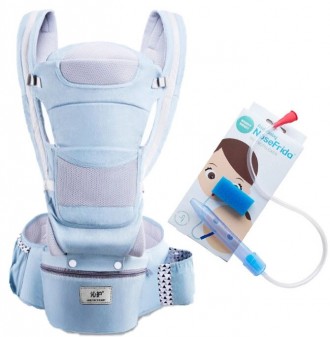 Хипсит кенгуру переноска Baby Carrier 6 в 1 Голубой + Детский назальный аспирато. Киев. фото 1 Хипсит кенгуру переноска Baby Carrier 6 в 1 Голубой + Детский назальный аспирато. Киев. фото 1