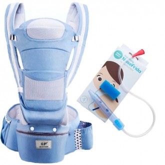 Хипсит переноска Baby Carrier 6 в 1 Джинсовый + Детский назальный аспиратор Сини. Киев. фото 1 Хипсит переноска Baby Carrier 6 в 1 Джинсовый + Детский назальный аспиратор Сини. Киев. фото 1