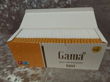 Гильзы ГАММА производства Польша.В 1 упаковке 500 штук.Также в наличии все аксес. . фото 3