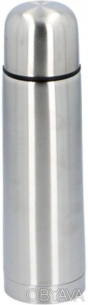 Термос Alpina Lima 500мл. Классический ровный дизайн. Двойные стенки и вакуумная. . фото 1