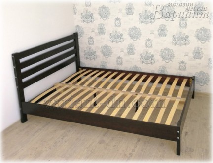 Кровать изготовлена из массива сосны. Модель имеет стандартную длину спального м. . фото 4